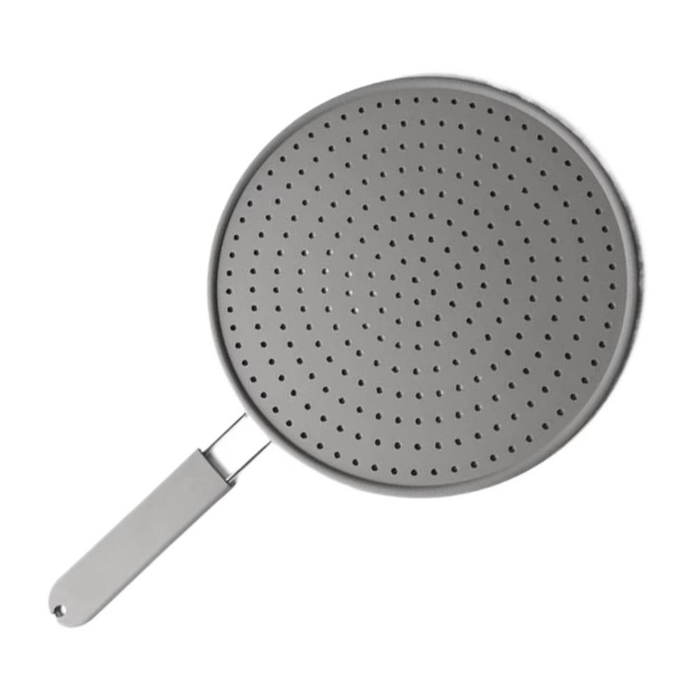 Splash-proof Silicone Splatter Screen with Handle Oil Splatter Guard Kitchen Gadgets
