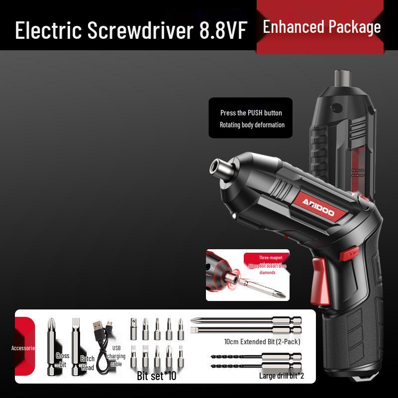 Rechargeable Mini Electric Screwdriver Drill Tool
