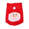 1PC Red Large Capacity with Drawstring Closure Christmas Gift Bag for Xmas Santa Claus Backpack Plush Present Sack Bags