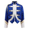Jungen Trompeten Ehrengarde Team Uniform Marschkapelle Jacke Kontrastfarbe Langarm Reißverschluss Mantel