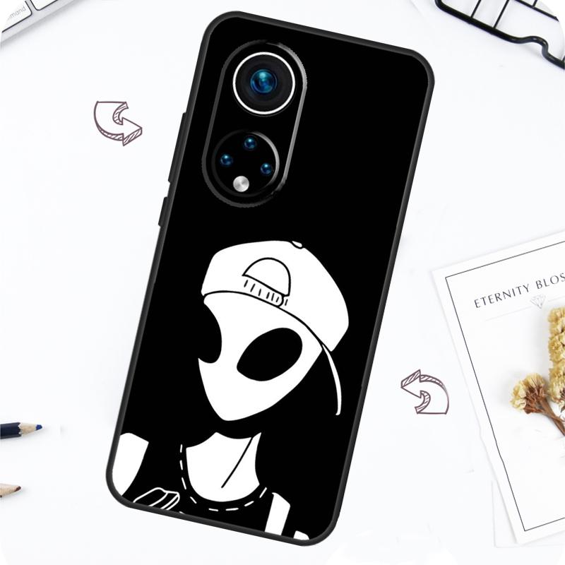 Aesthetic Alien Case For Honor Magic 7 5 6 Pro Honor 200 Pro X9b X9a X8b X8a X8 X9 X9c 50 70 90 Lite Cover