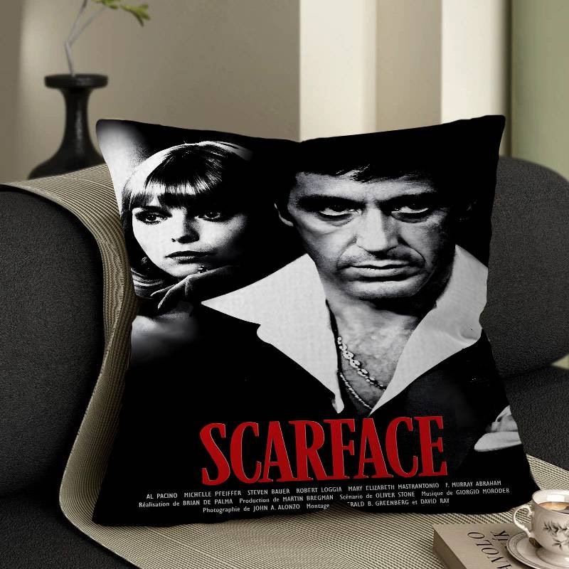Movie SScarfaceS Personalized picture text home decorative pillows Household Gifts xcm