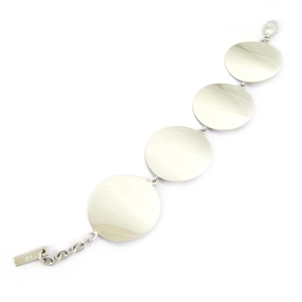 Altesse [L5346] - Bracelet argent 'Calypso' argenté