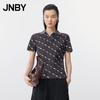 JNBY Women's 2025 Summer Polo Knit Top