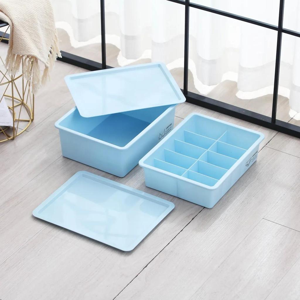 WTEMPO Pudełka do przechowywania bielizny Przedział Domowy plastikowy biustonosz Bielizna Skarpetki Pudełka do przechowywania