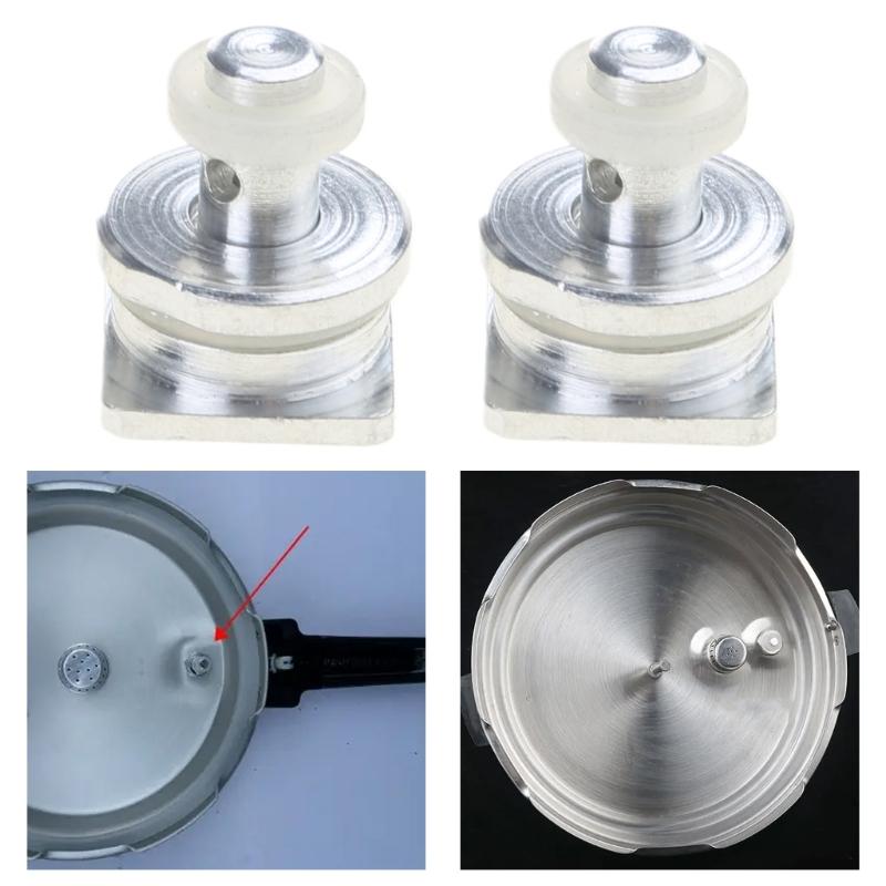 2x Univerzální kulový plovákový ventil pro tlakový hrnec Pevný hliníkový zpětný ventil pro náhradní díl kuchyňského vařiče