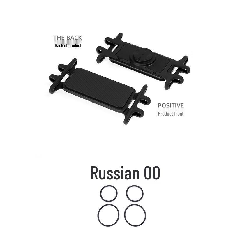 Shockproof Silicone Strap Mount for Garmin/XOSS Bike Computers