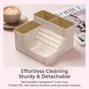 Waterproof Rhinestone Nail Art Tool Storage Box 21-Slot Drill Bit Holder Easy-Clean Organizer for Professional Nail Artists