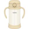 Thermos Baby Straw Mug Integrated Drinking Spout Packing 350ml Sand Beige Cold Use FJT-350 SDBE