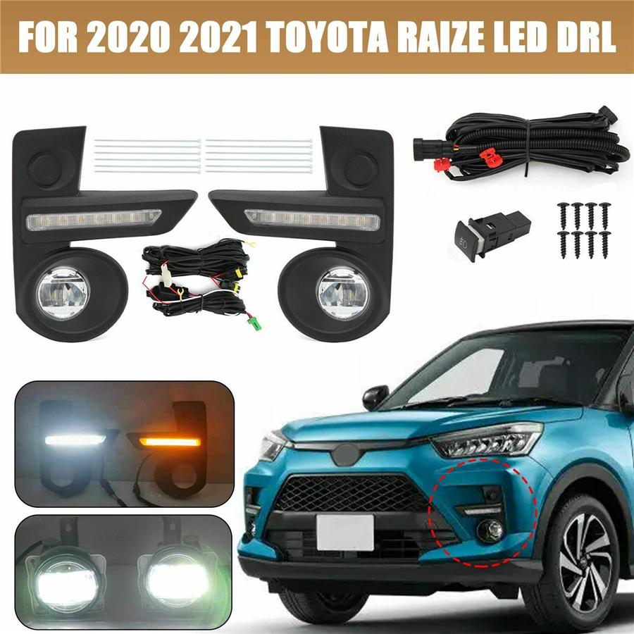 2pcs Daytime Running Lights For Toyota Raize 2020 2021