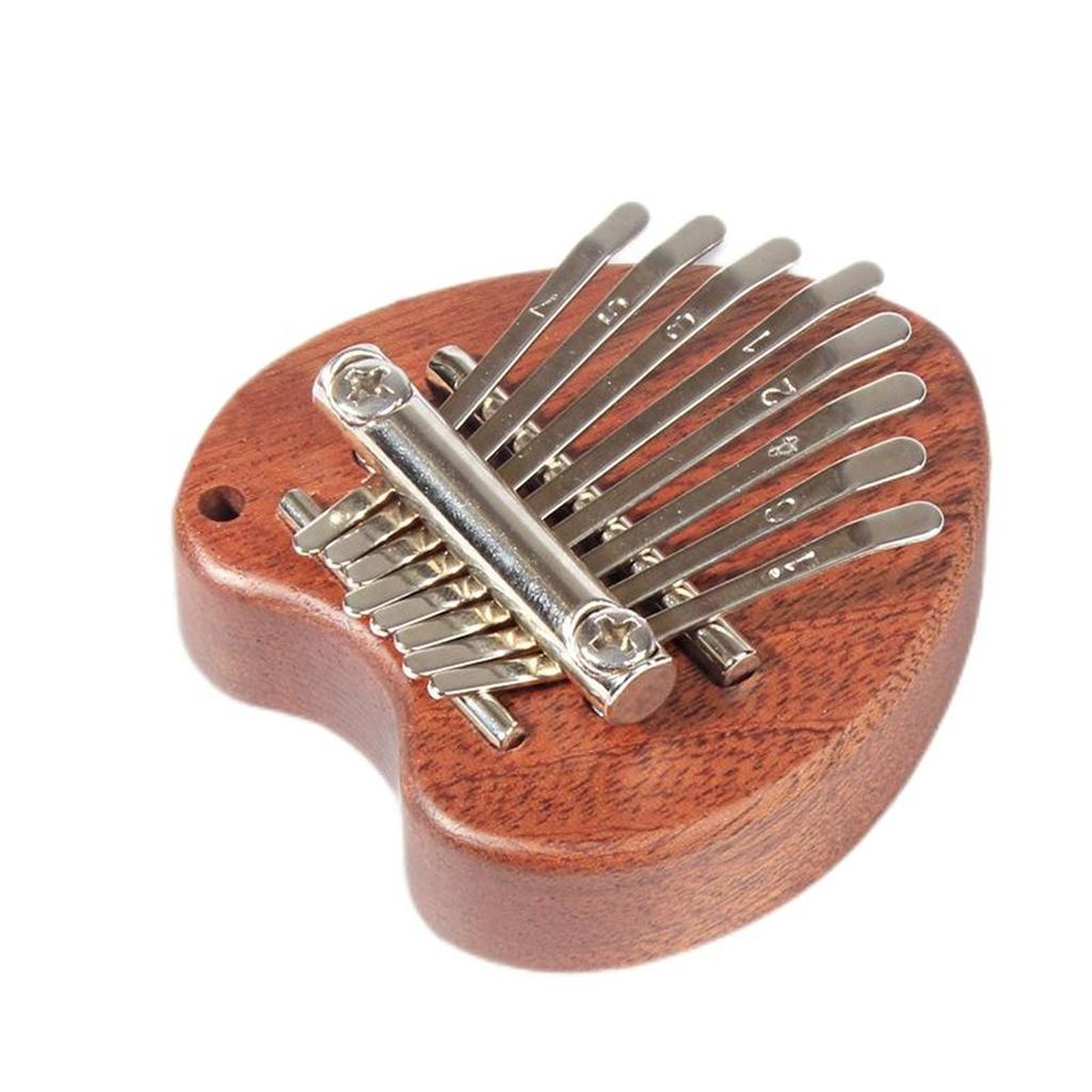 8 Key Wooden Kalimba High Quality Exquisite Finger Thumb Piano Marimba Musical Accessory Pendant Gift