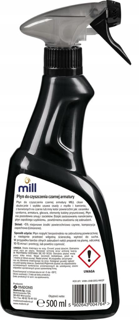Black Fittings Cleaner 500 Ml Green Tea
