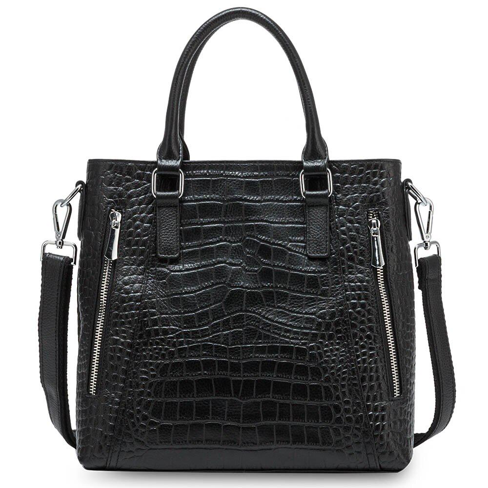 

Женская сумка из натуральной кожи чёрный