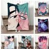 Anime I-Ivan Till Throw Lightweight 240g Flannel Blanket Soft Skin-friendly for Summer Cooling