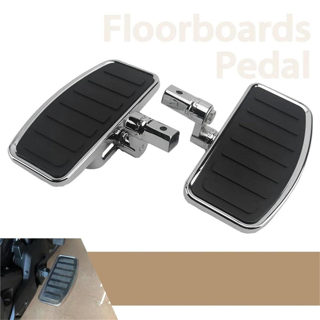 KCBHD Estriberas de Suelo para Motociclista V-Star Dragster 250 XVS250C 400/650 XVS400/650C