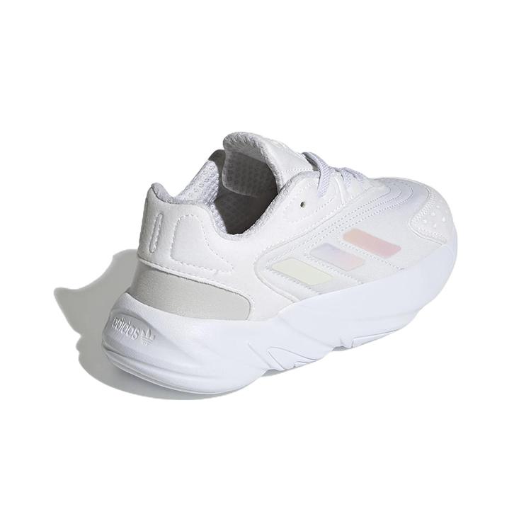 adidas Originals Ozelia Rutschfeste Dämpfung Abriebfeste Niedrige Lifestyle-Schuhe für Kinder Weiß GW8126