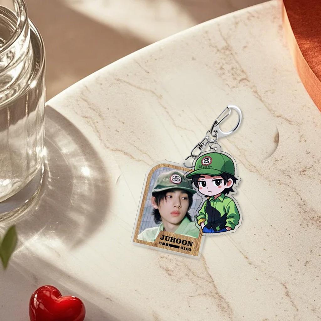 Famous Boy Group Star Keychain, Collection Pendant, Collectible, Gift Suitable For Star Purchase