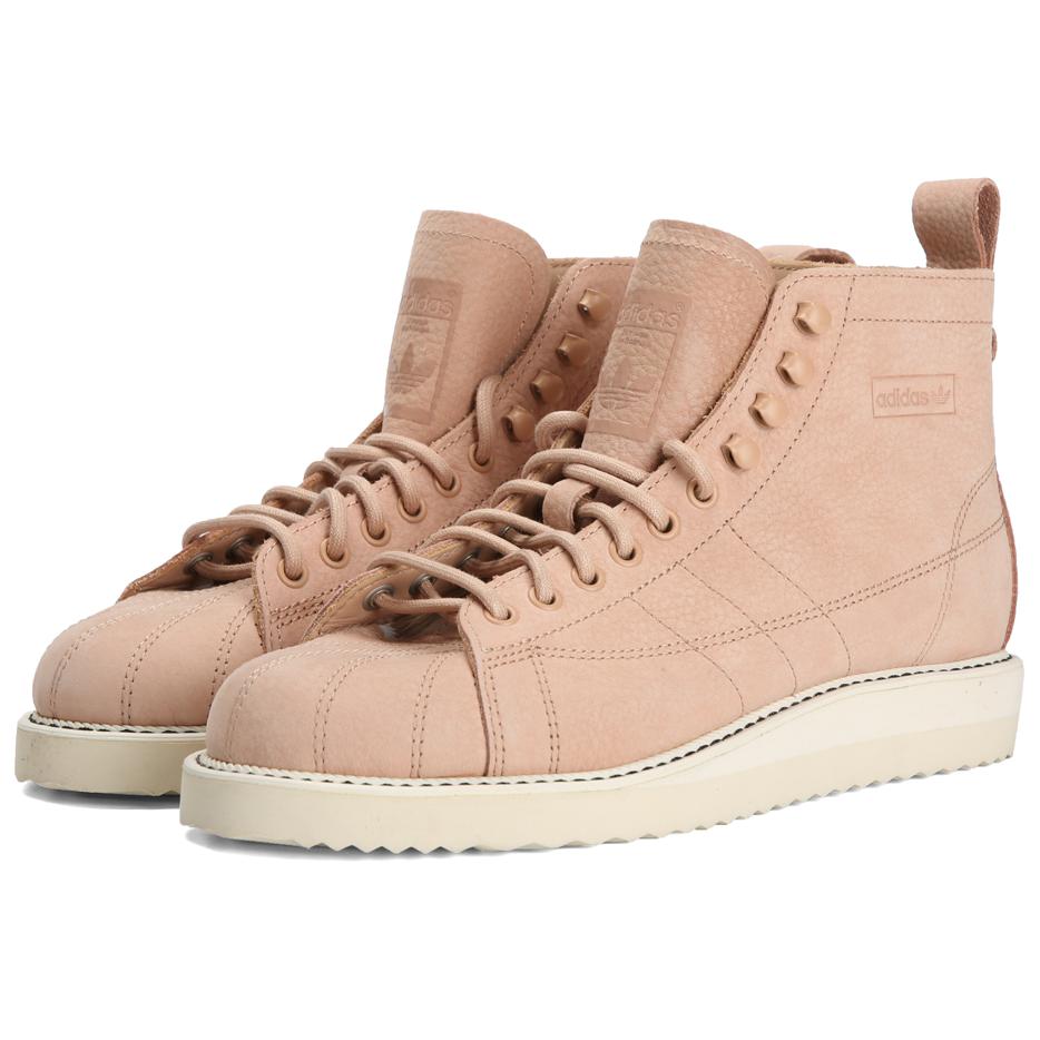 Adidas Originals Superstar Boot Fashion Specialty Comfortable Stylish High-Top Sneakers Women Sneakers Pink B37816