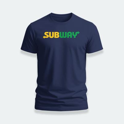 Subway Food Restaurant Logo Funny T-Shirt Size S-5XL Made In USA Unisex T-Shirt