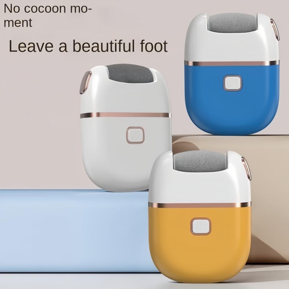 Electric ABS Foot Grinder Dead Skin Remover Calluses Feet Scrubber Electric for Rechargeable Foot Calluses Feet Dead Cracked