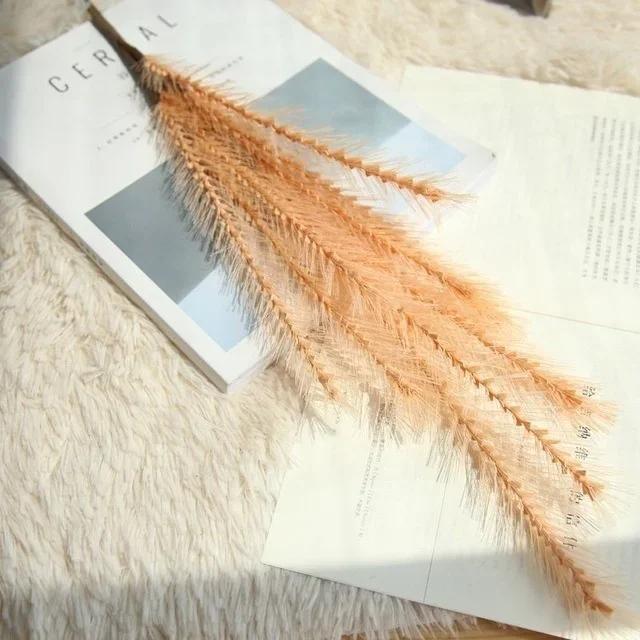1Pcs Colorful Malt Grass Artificial Flower Home Furnishing Decorating Dog Tail Christmas Festival Arrangement Wedding Decoration