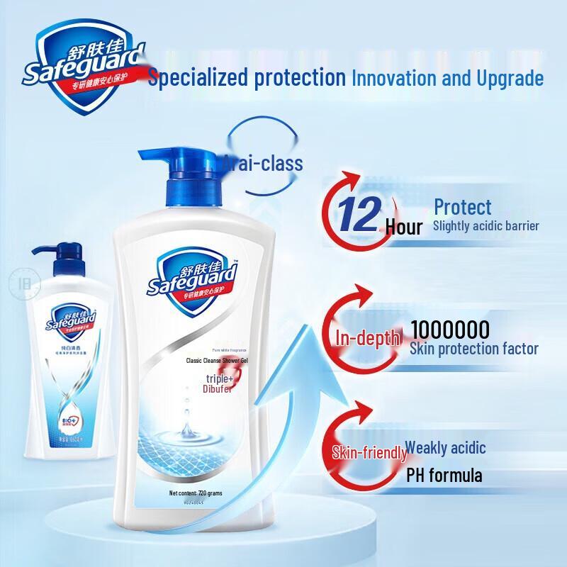 Safeguard Mint Erfrischendes Duschgel Doppelpack