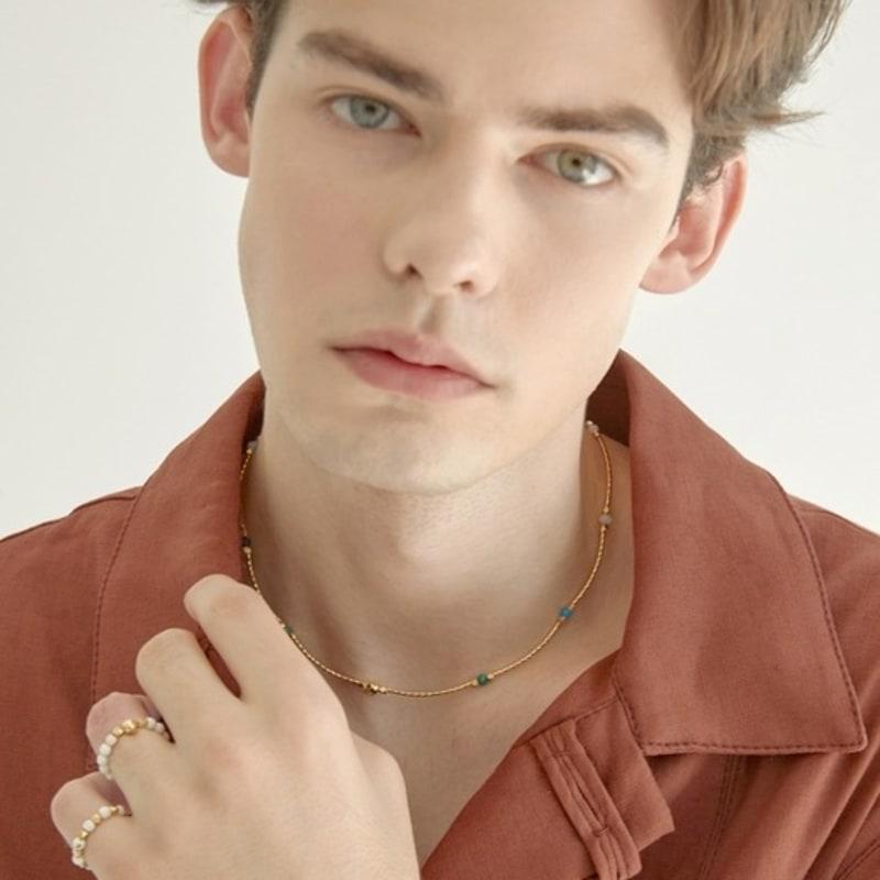 

Aphrose Persona Ball Bead Ring Silver Multi