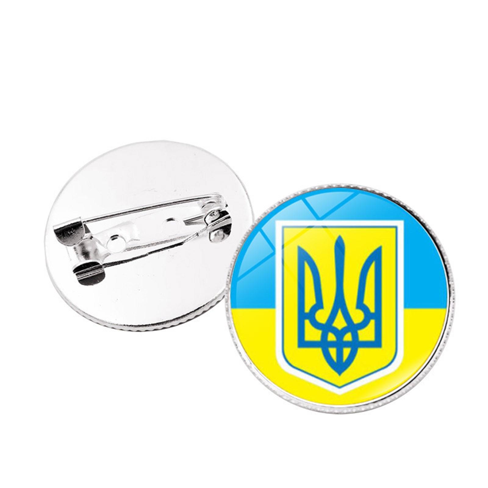 

Нікіта Прапор України Брошка Значок Булавка Для прикраси одягу Аксесуари до одягу One Size