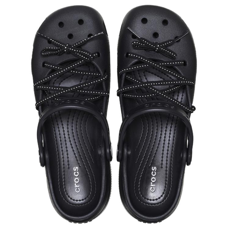 Crocs Elegant Versatile Classic Ballet Clogs Women Clogs Black 215964-001