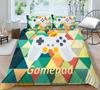 3D Luxury Bedding Set Children's Game Mouse Pattern Quilt Cover and Pillowcase 2 or 3 Full-size Washable Comfortable Bedding