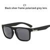 New Fashion Guy's Sun Glasses Polarized Sunglasses Men Classic Design Mirror Square Ladies Sun Glasses Women