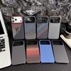 Luxury Half Carbon Fiber Protection Bumper Phone Case For iPhone 17 Air 16 15 PM 14 Plus 13 12 Pro Max 11 Hard PC Colorful Shockproof Protective Cover