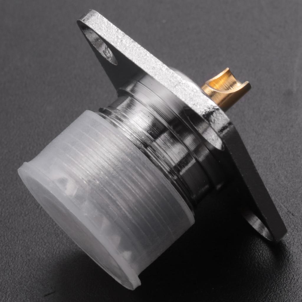 ABBY-2X UHF SO-239 Female Jack Square Shape Solder Cup Coax Connector For Ham Radio