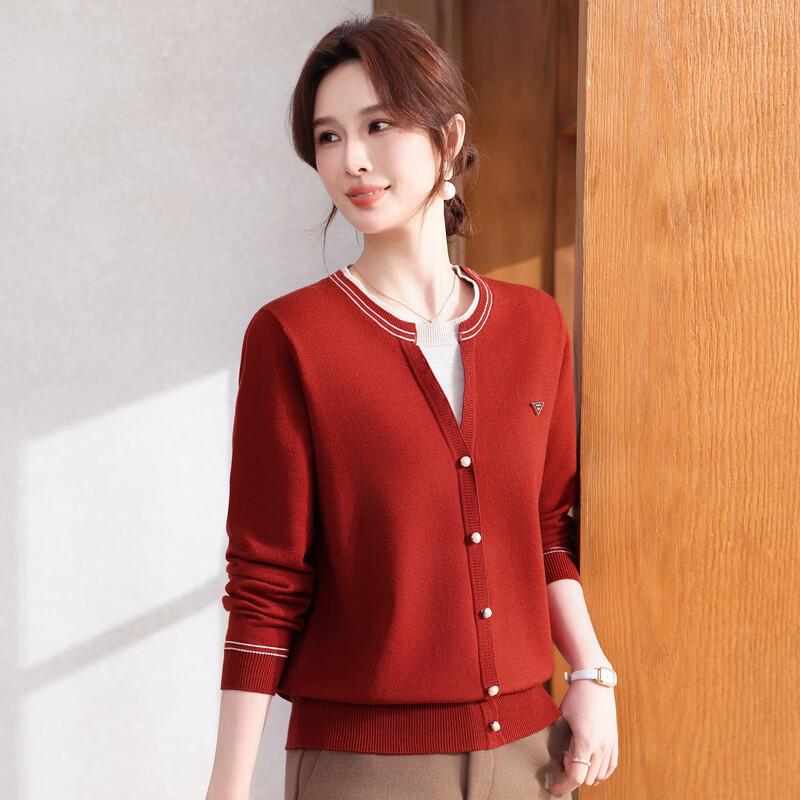 Yalu Women's Faux Layer Knit Sweater