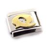[C6031] - Gold 'Q' Letter Mesh