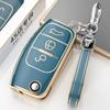 New Tpu Car Key Case Cover For For Ford Focus 2 Mk2 Fiesta Mondeo Galaxy Falcon Territory Ecosport Kuga Escape Keychain Rings