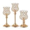 Candle Holder Candlestick Romantic Crystal Cup Home Decor