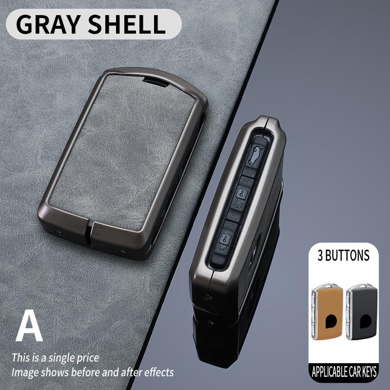 Volvo Key Cover for XC60/S90/S60/XC90/XC40 - Full Coverage Remote Shell with Metal Decoration