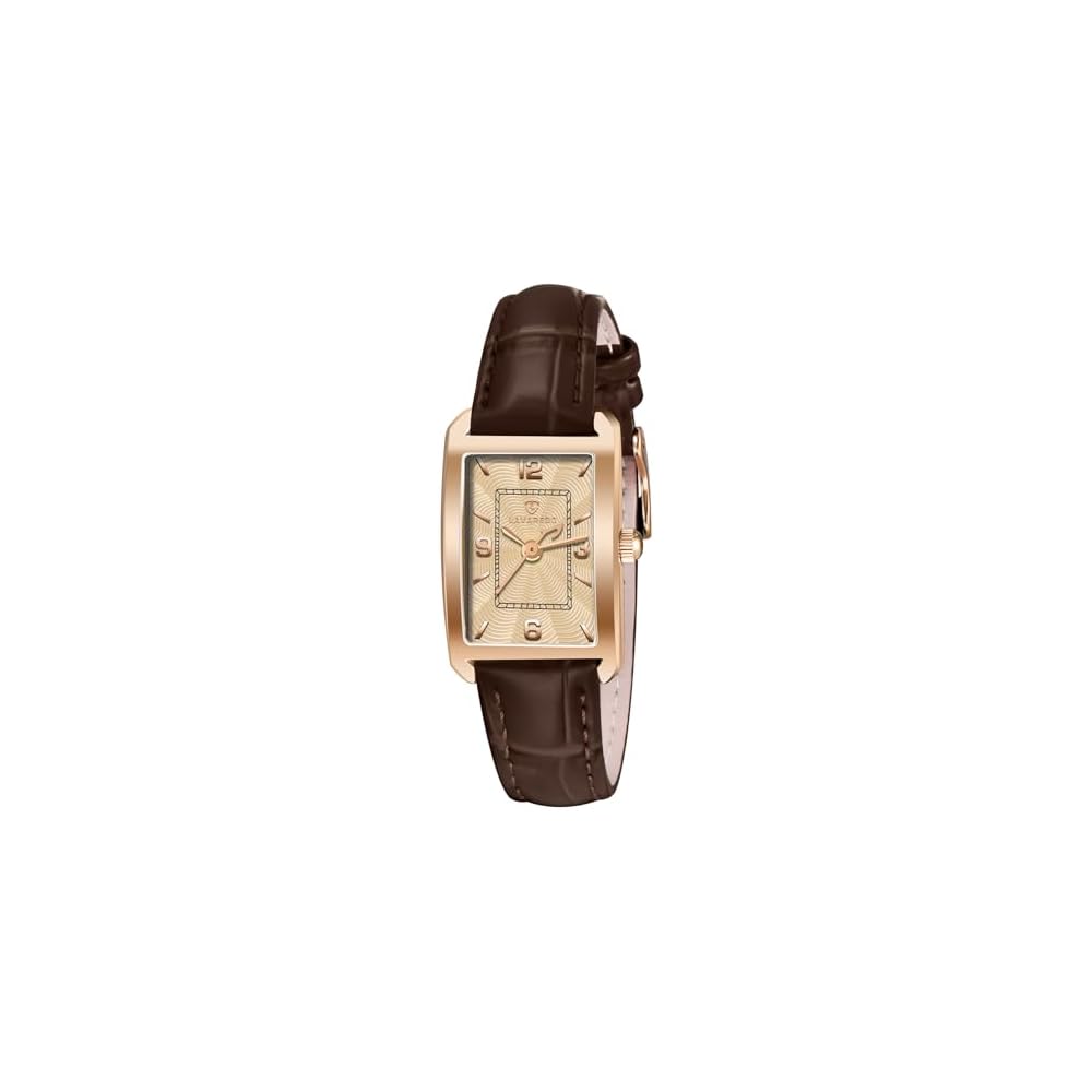 ShunkanSai Women s Analog Quartz Watch Square Leather Band Waterproof Casual Fashion Timepiece