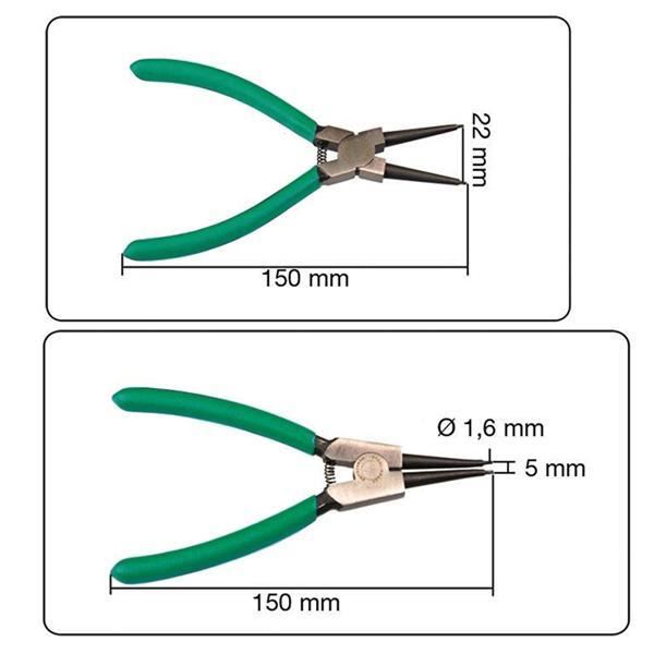 Buy 4PCS Compression Pliers with Plastic Handle Flexible Clamps with Internal Compression Spring