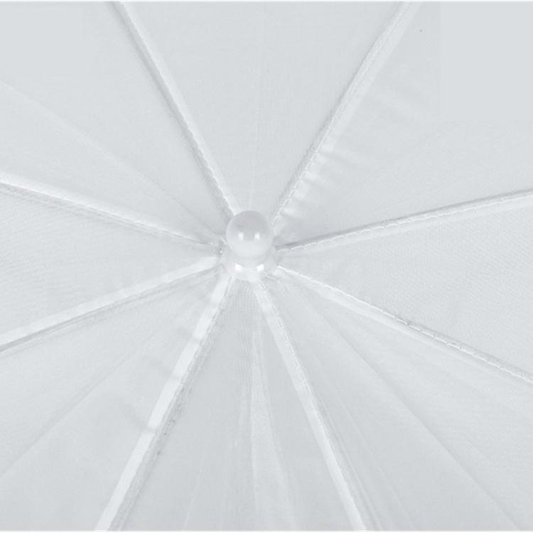 33 inch Flash Light Soft Diffuser White Umbrella(White)