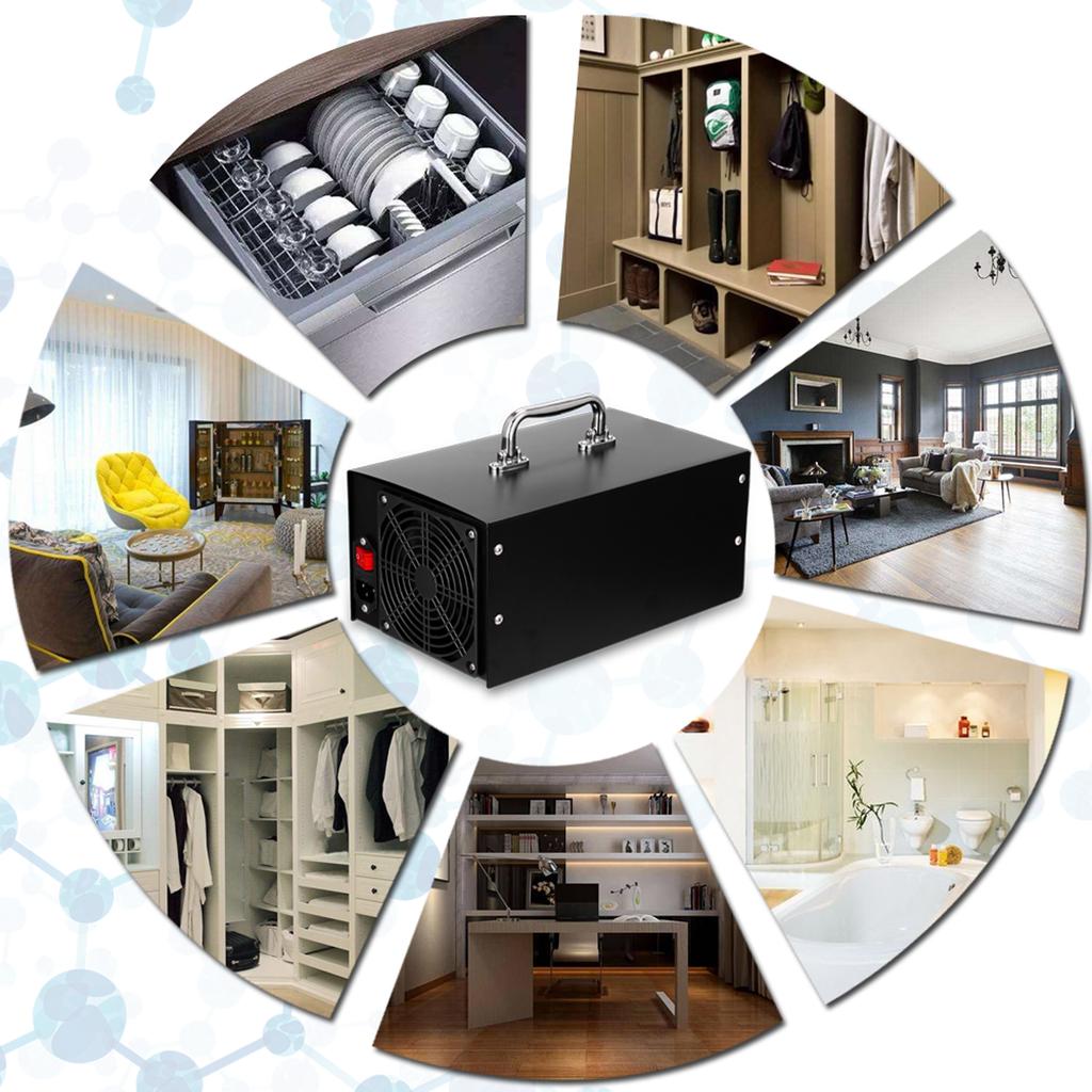 80g H Ozone Sterilizer Ozone Steriliztion Machine Home Household Outdoor Multifunction Tools New House Wardrobe Odor