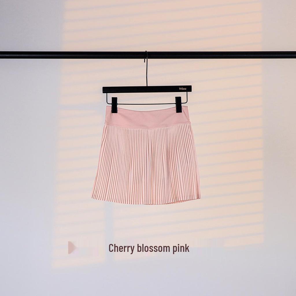 Lulu Women's Quick-Dry Pleated High-Waisted Accordion Skirt for Yoga, Fitness & Tennis