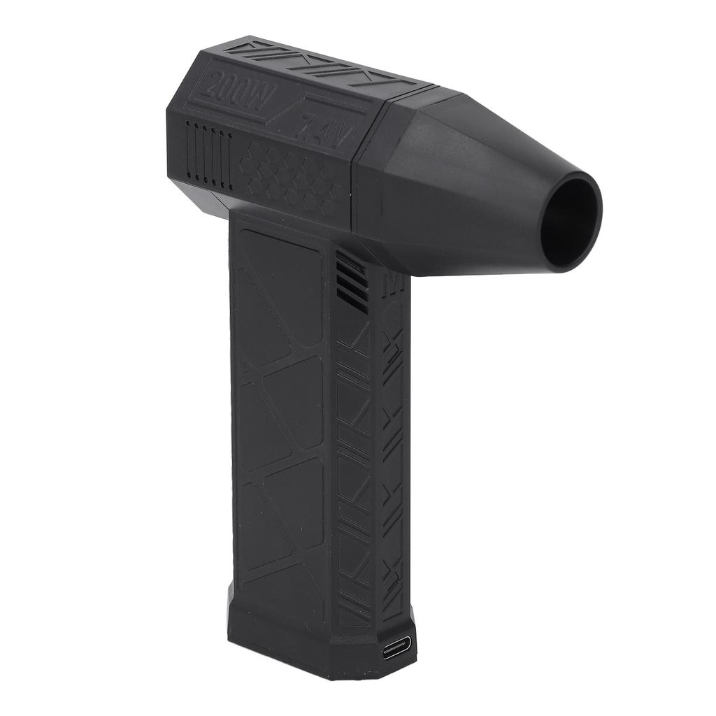 200W Mini Jet Blower Rechargeable Cordless 130000RPM Electric Air Duster for PC Keyboard Car Cleaning