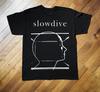 VTG SLOWDIVE Band Kurzarm Baumwolle Schwarz T-Shirt S-5XL UR588 Unisex T-Shirt
