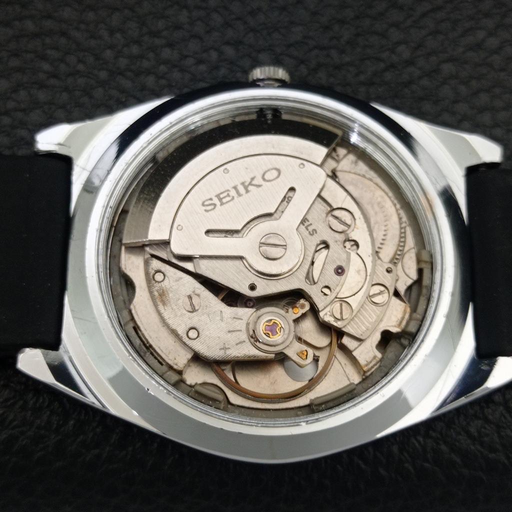 REFURBISHED SEIKO AUTOMATIC 6309A VINTAGE JAPAN MENS WHITE DIAL WATCH a443030-1