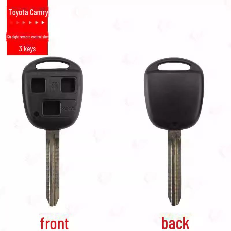 

Сменный корпус для ключа с дистанционным управлением Toyota Camry и Prado — совместим с моделями с прямой ручкой.