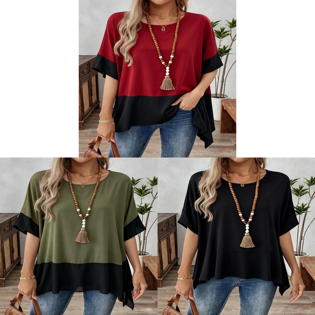 Street Style T Shirt For Women With Pastiche Fabric And Casual Fit For Daily Wear