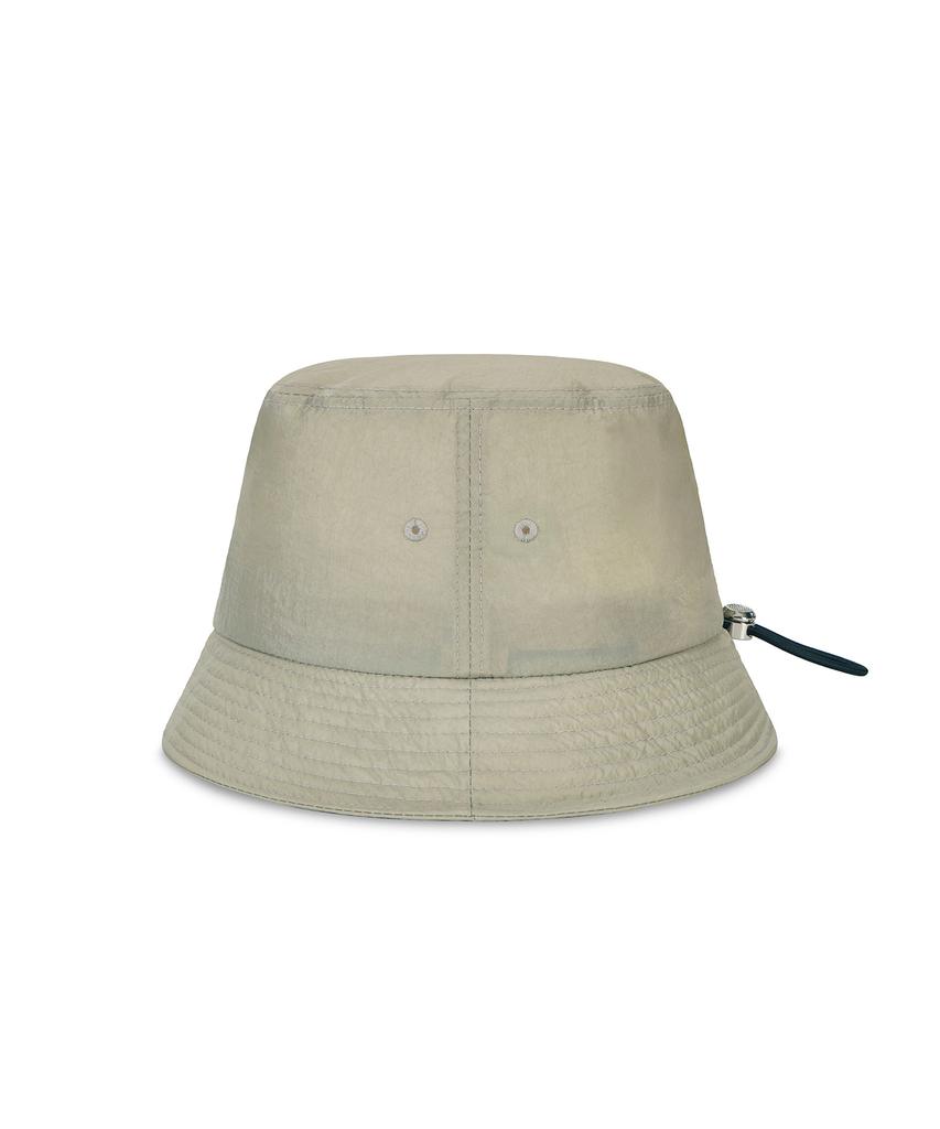 Bajal Flow Vz Nylon Stitch Patch Bucket Hat Khaki