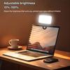 USB C Rechargeable Selfie Fill Light 3 Color Modes Adjustable Brightness Clip-on LED Light for Mobile Phones & Computers